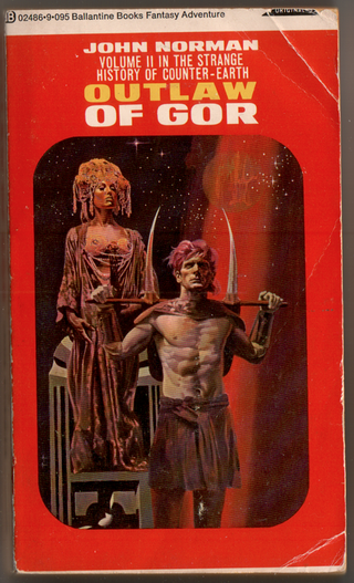 Illustration for article titled John Norman, the philosophy professor who created the barbaric world of Gor